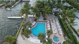 FLORIDA KEYS  COURTYARD FARO BLANCO RESORT MARATHON  AIR 2S 4K DRONE FOOTAGE [upl. by Casilda]