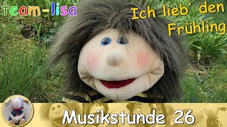 Musikstunde 26  Ich lieb den Frühling  Grundschule  Musikunterricht mitsingen Kinderlieder Witz [upl. by Zitella]