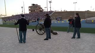 Fort Concho Artillery fire at ASU football game pt2 [upl. by Aivuy]