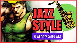 Guiles Theme  Street Fighter II  Jazz Remix Sax Piano Bass [upl. by Johansen]