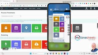 MyTimesheets The only timesheet app you will ever need [upl. by Yddeg]