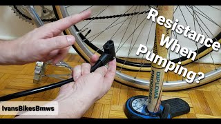 Air Pressure Not Going In Bike Tires When Pumping With Presta Valve Common Problems 4K [upl. by Gayner117]