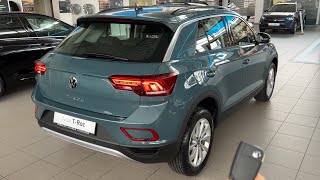 NEW Volkswagen TROC 2022  FULL REVIEW Life Petrol Blue FACELIFT [upl. by Bevvy20]