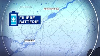 Filière batterie  on pourra tout construire de A à Z au Québec [upl. by Emilee]