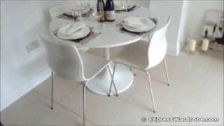 IKEA Docksta Table with Erland Chairs  Dining Set Design [upl. by Rehpotsirh223]