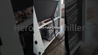 HEROTECH air cooled water chiller is being tested [upl. by Waechter]