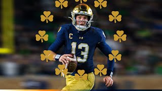 1️⃣3️⃣ is doing his thing 🤩  Irish Spotlight Game 9 vs Florida State  Notre Dame Football [upl. by Yve61]