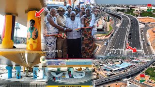 Exclusive Tour of African Murals at the Flowerpot Interchange that Prez Akufo Addo commissioned [upl. by Ilatfen]