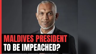 Maldives Opposition Moves To Impeach ProChina President  NDTV 24x7 Live TV [upl. by Areyk865]