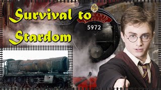 The Real Life Hogwarts Express  The Tale of GWR 4900 Class 5972 Olton Hall  History in the Dark [upl. by Atiuqel]