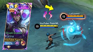 KARINA 1 HIT BUILD TUTORIAL 2024 [upl. by Ahsinahs]