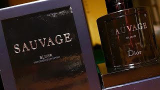 SAUVAGE ELIXIR by CHRISTIAN DIOR 100ml  Unboxing [upl. by Bigelow]