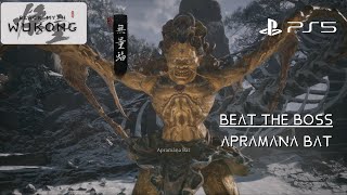 Black Myth Wukong Beat the Boss Apramana Bat [upl. by Vezza]