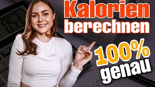 Kalorienbedarf GENAU berechnen  so gehts Kaloriendefizit ermitteln amp Kalorien im MuskelaufbauðŸ’¡ [upl. by Arjan]