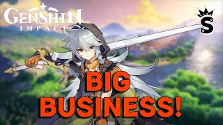 How to Complete quotGet the invoicesquot in Big Business Quest  Genshin Impact [upl. by Meisel]