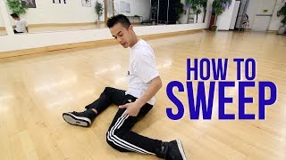 How to Breakdance  Sweeps  Flow Basics [upl. by Mchenry643]