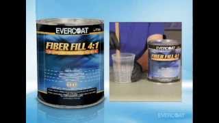 Evercoat Fiber Fill 41 Reinforced Polyester Primer [upl. by Buchanan20]