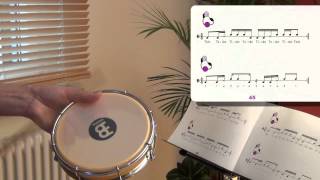 KLEINPERCUSSION LERNEN  Tambourim Guiro  S 40  50 [upl. by Nhguavad]