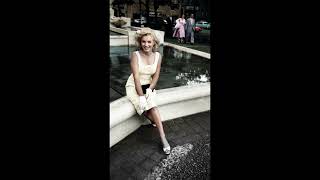 Marilyn Monroe in Living Color A Timeless Moment at The Plaza [upl. by Chemaram]