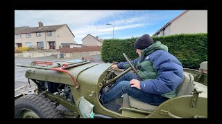 In part 2 of Rusty Gold the restored WW2 Willys jeep hits the road for the first time [upl. by Eesyak]