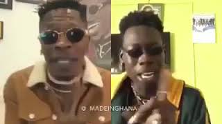 OMG Shatta wale is very funnyWatch this MELISSA challenge [upl. by Ainav901]