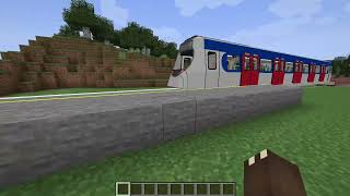 Minecraft Train Station Speed Build [upl. by Ssej121]