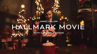 Jimmy Fallon  Hallmark Movie with Cara Delevingne Official Lyric Video [upl. by Lesnah]