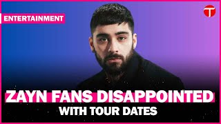 Zayn Malik sparks mixed reactions with his 2024 solo tour announcement [upl. by Little974]