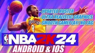 NBA 2K20 TO 2K24 UPDATED ROSTER FOR ANDROID nba2k24 [upl. by Frodine911]