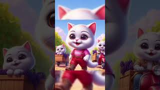 Cat stolen n growing grape cat cartoon animation shortvideo [upl. by Mizuki268]