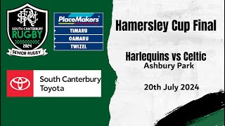 Hamersley Cup Final Harlequins vs Celtic 20th July 2024 [upl. by Marte588]