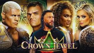 WWE Crown Jewel 2024  Match Card Predictions [upl. by Ailimat]