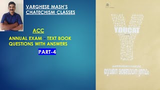 Catechism ACC Text Book Questions with Answers Part 4 [upl. by Py140]