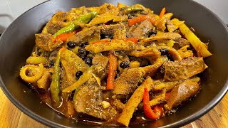 LAMANLOOB NG BAKA MASARAP PULUTAN at ULAM  PAKLAY NA BAKA l PULUTAN IDEAS l BEEF INNARDS [upl. by Hennie]