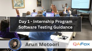 Day 1  Internship Program Software Testing Guidance [upl. by Penney]