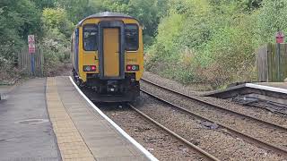 Northen 156 departs Shildon 28th September 2024 [upl. by Olivann939]