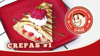 CREPAS 1 Receta Fácil  El Guzii [upl. by Derna]