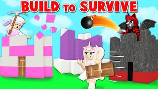 Build to Survive with SANNA amp CUTIE  Roblox [upl. by Rosemonde961]