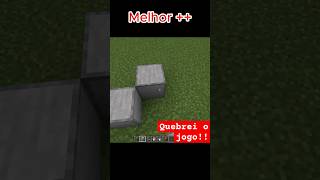 COMO fazer GERADOR DE pedra NO MINECRAFT COMBOSTONE minecraft minecrafttutorial minecraftshorts [upl. by Heyde509]