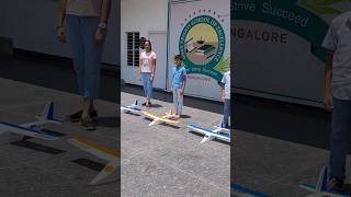 aeromodelling workshop for Bangalore schools handlaunchaircraft buildingclass flying design [upl. by Greenes]