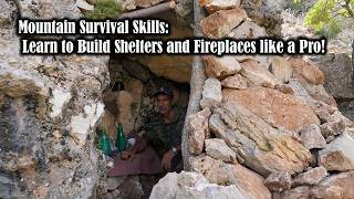 Mountain Survival Skills Learn to Build Shelters and Fireplaces like a Pro [upl. by Nyleuqaj339]