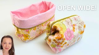 DIY Hannah Pouch Easy Access Convenient Storage and Beautiful Binding Techniques [upl. by Akiem]