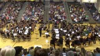 Locomotion Grand Funk RR cover by FCHS amp HHMS Orchestras [upl. by Undine]