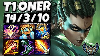 T1 Oner Nidalee vs Graves  Jungle  Patch 145 Korea Challenger ✅ [upl. by Slavic777]