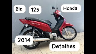 Mostrando a Honda Biz 125 ano 2014 Vermelha Detalhes hondabiz hondabiz125 motoneta [upl. by Swetlana462]