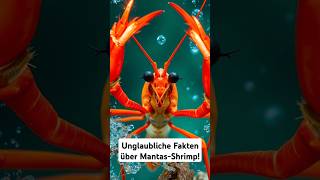 Unglaubliche Fakten über MantasShrimp tiere shorts facts fakten newvideo wildlife wissen [upl. by Nicolai]