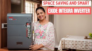 Exide Integra Inverter  Smart Sleek and Space Saving Inverter [upl. by Jehias]