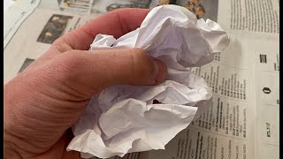 Crumpled Paper Sound Effect [upl. by Marianne]