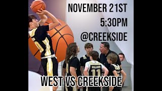 West vs Creekside [upl. by Ahsemrak553]