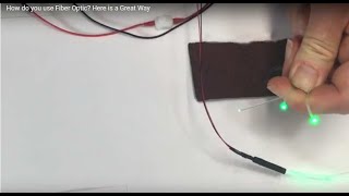 How To Use Fiber Optic for Mini LED Lights [upl. by Irolav]